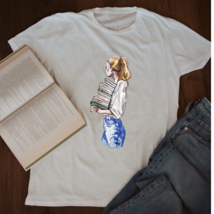 “Reading is sexy” póló –  Daisy Buchanan