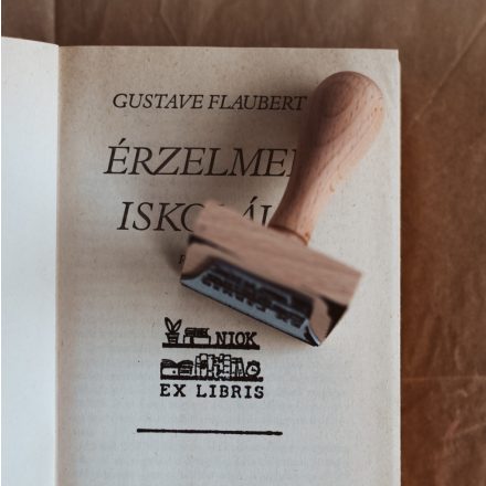 NIOK-os ex libris pecsét – Fitzgerald