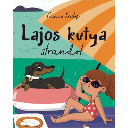 Lajos kutya strandol