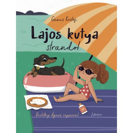 Lajos kutya strandol 