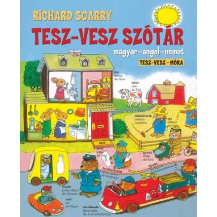 Tesz-Vesz szótár – magyar-angol-német