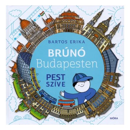 Brúnó Budapesten Pest szíve